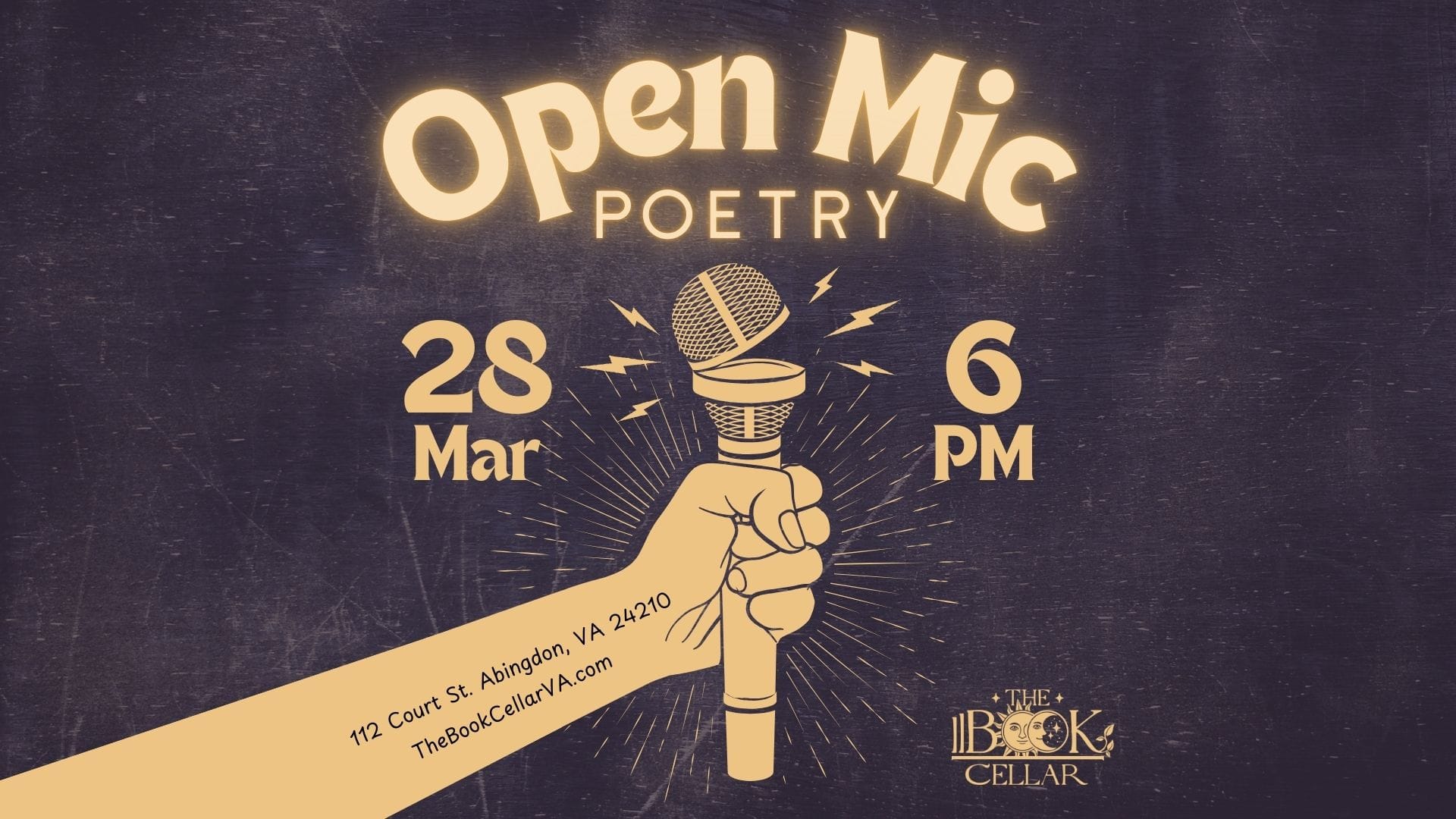 Open Mic Poetry Open Mic Poetry March 2026